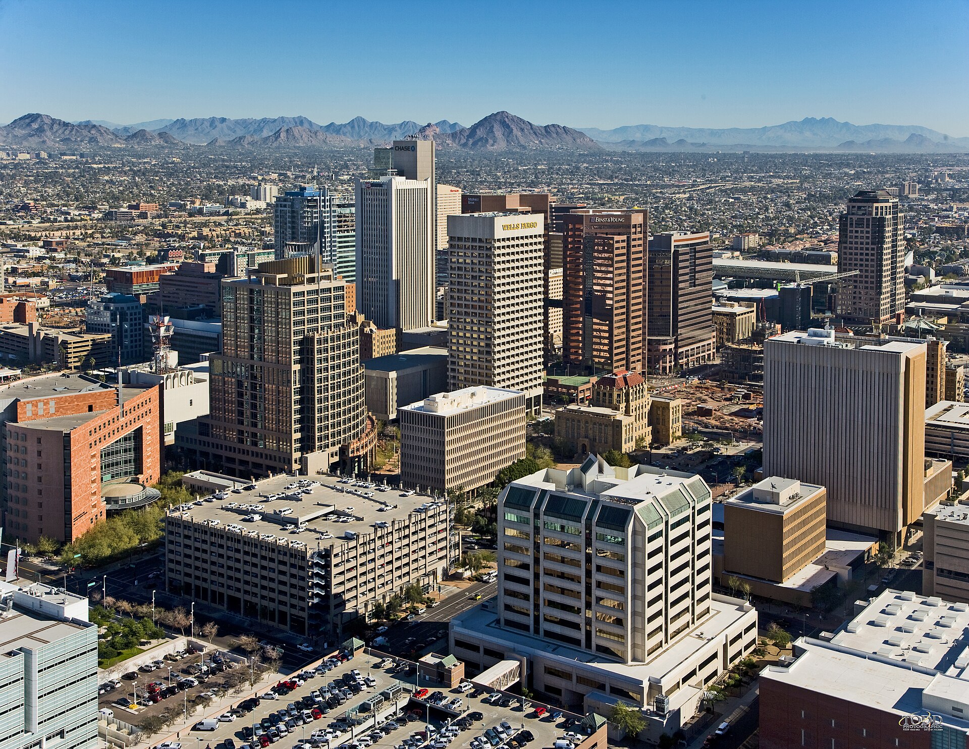 Phoenix city landscape